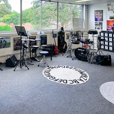 Brads Drumming Student